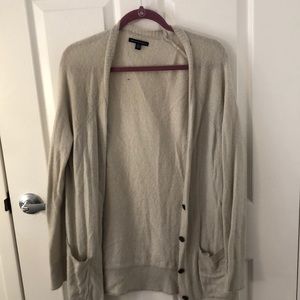 Soft, cream, button down cardigan